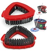 TidyBliss Scrub Brush Attachments 2 PCS for O-Cedaar RinseClean 2 Tank System, Hard Bristle Floor...