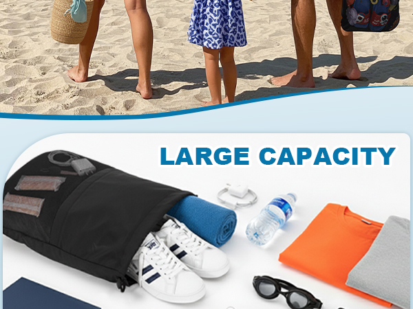 Spacious TILYMOL gym bag fits sportswear, towel, bottle. Lightweight for active life.