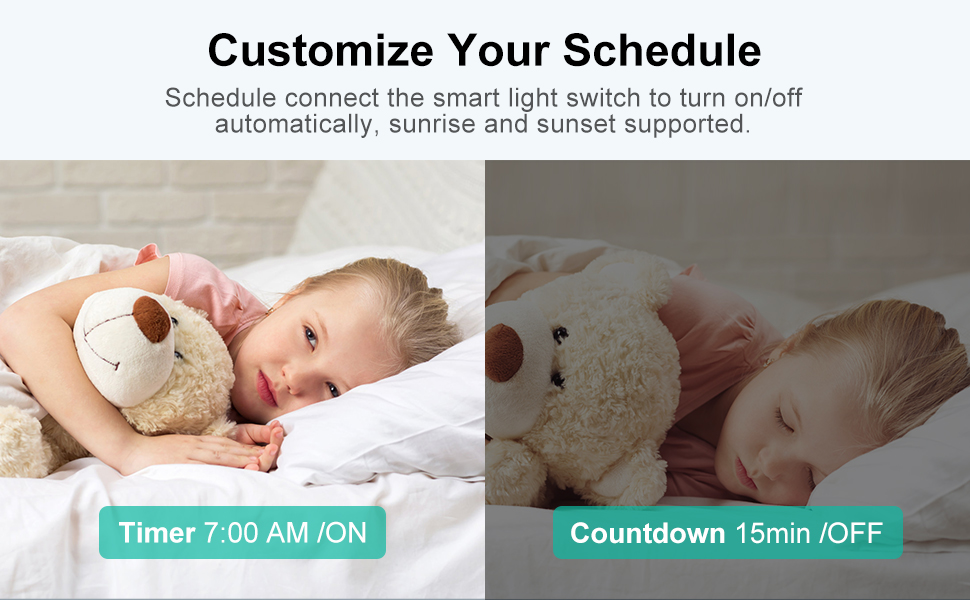 smart switch wifi light switch alexa wall switch