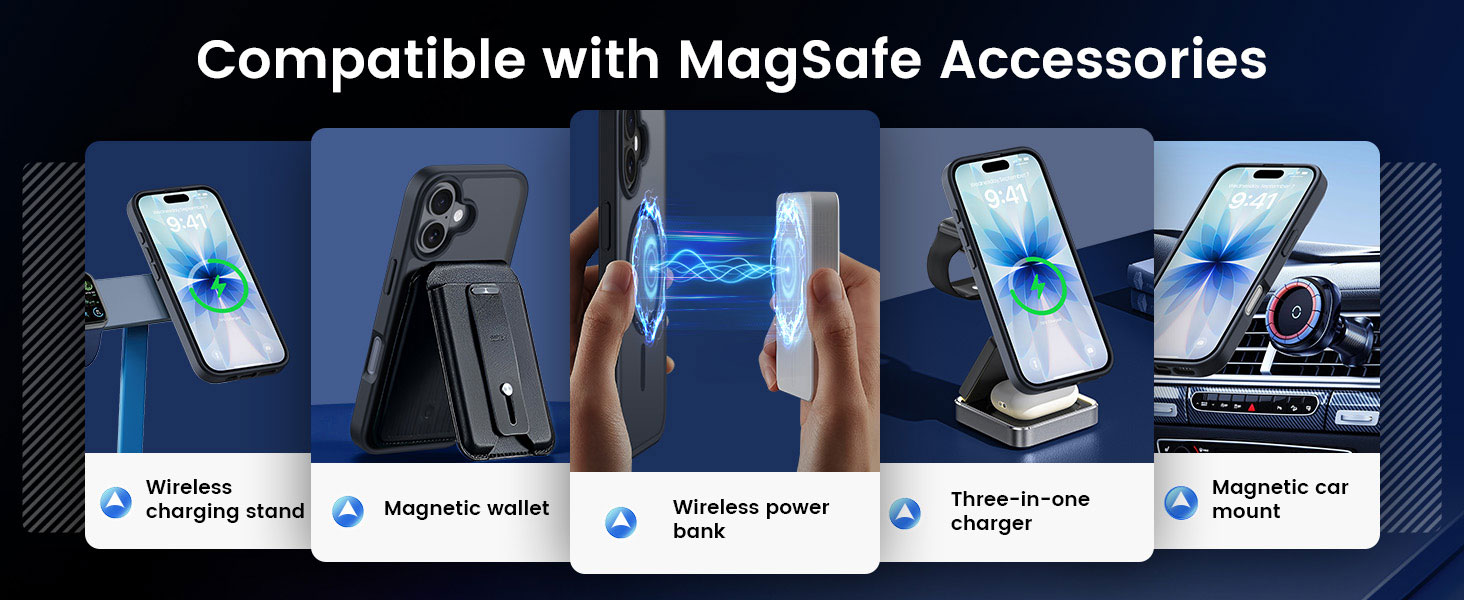 CACOE Magnetic Case for iPhone 17 6.3 inch