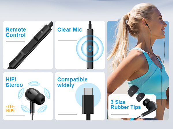 wired headphones