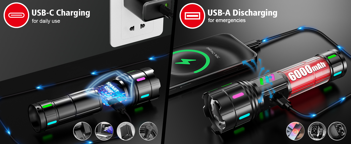 flashlight rechargeable