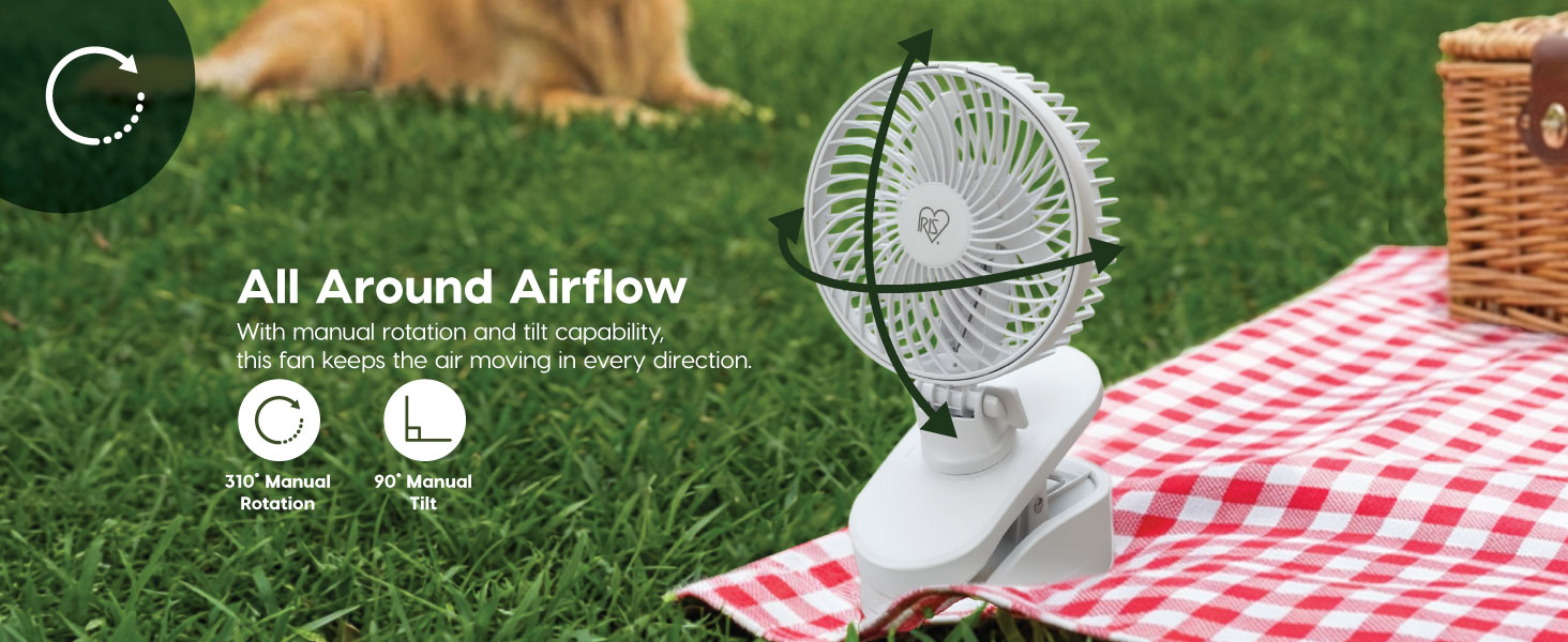 clip on desk fan office counter baby pet stroller bedside nightstand clip on mini fan battery