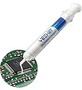 YEZHET No Clean Soldering Flux Paste(25g), Pushing-Type Design Solder Flux For Electrical Solderi...