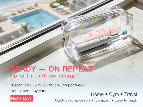 Bikini Trimmer for Women Dual Heads,Gentle Electric Razor Bikini Line,Underarms,Legs,Facial USB-C