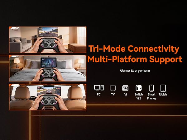 wireless controller;game controller;switch 2 controller;switch controllers;steam controller