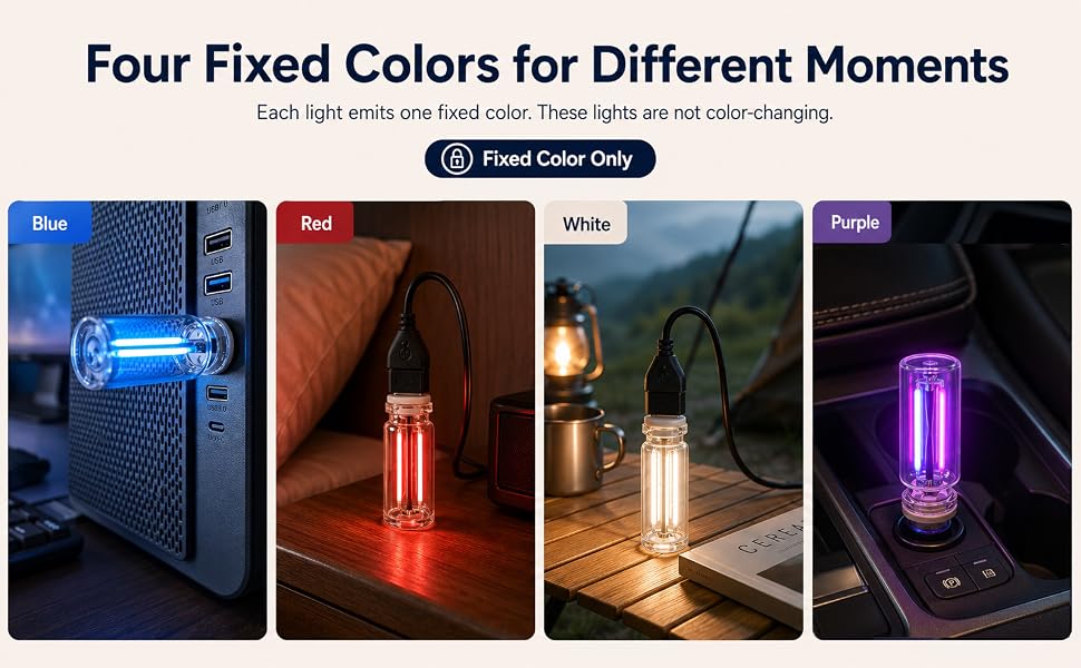 Four Fixed Colors for Different Moments