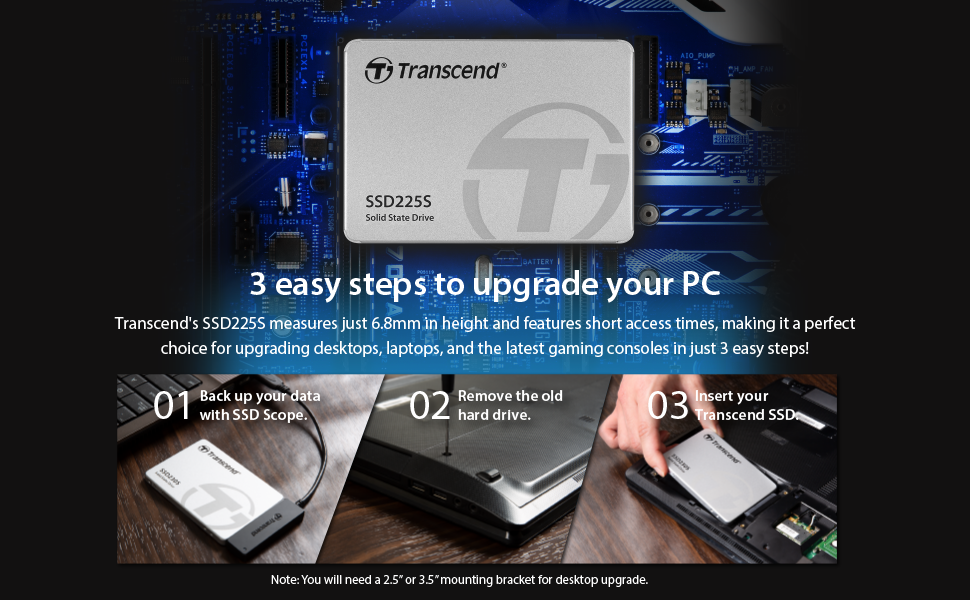 Easy steps to upgrade PC