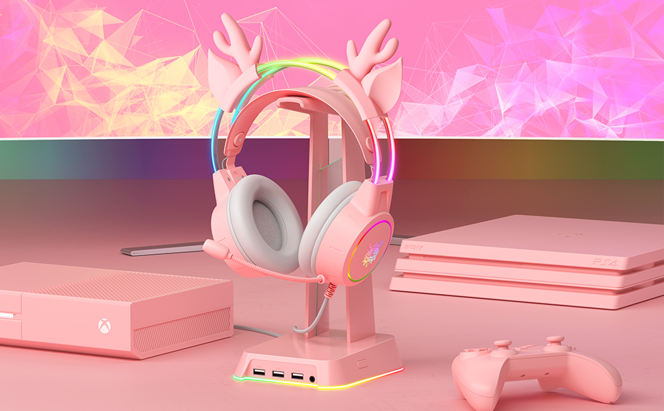ONITOON DEER EARS GAMING HEADSET