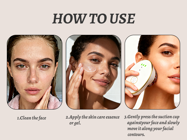 inia flare microcurrent facial device face massager gua sha facial tools contour face brush