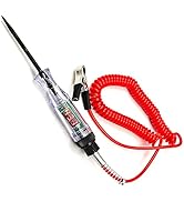 Heavy Duty 3-70V Automotive Test Light,Digital LED Relay Tester with 110 Inch Retractable Spring ...