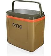 RTIC 8 QT Road Trip Personal Cooler, Small, Compact, Insulated, Portable Ice Chest Box for Food, ...
