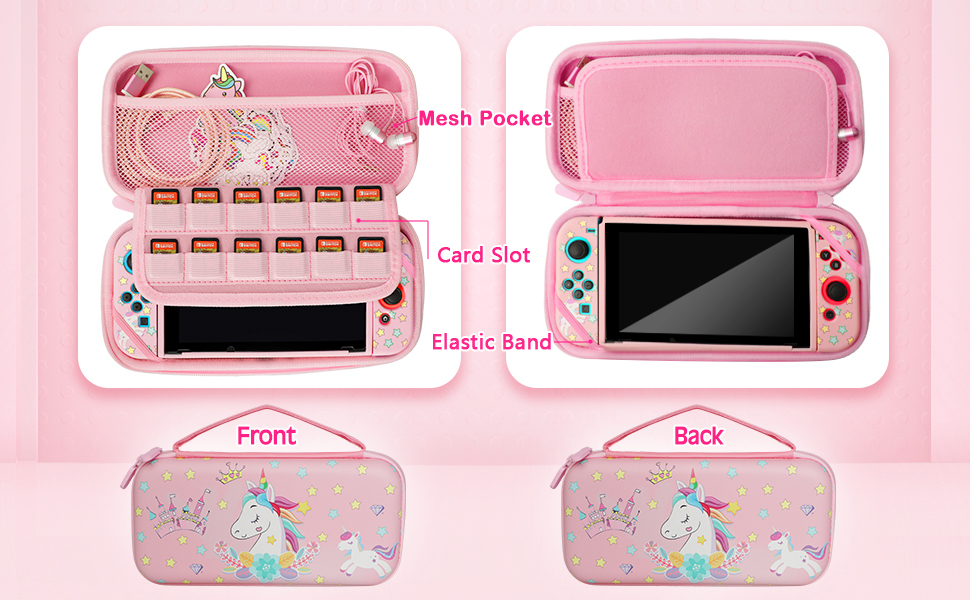 Cute Unicorn Switch Case for Girls