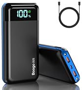 Portable Charger Power Bank 52800mAh Powerbank PD 30W and QC 4.0 Fast Charging Built-in Bright fl...