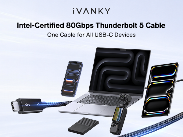 Intel Certified Thunderbolt 5 Cable