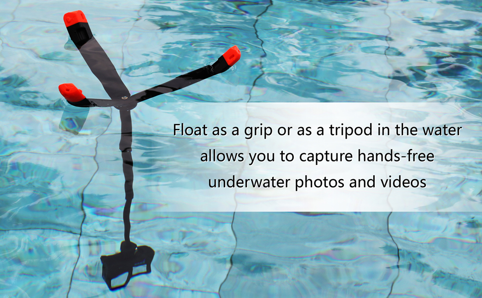 gopro floating grip tripod