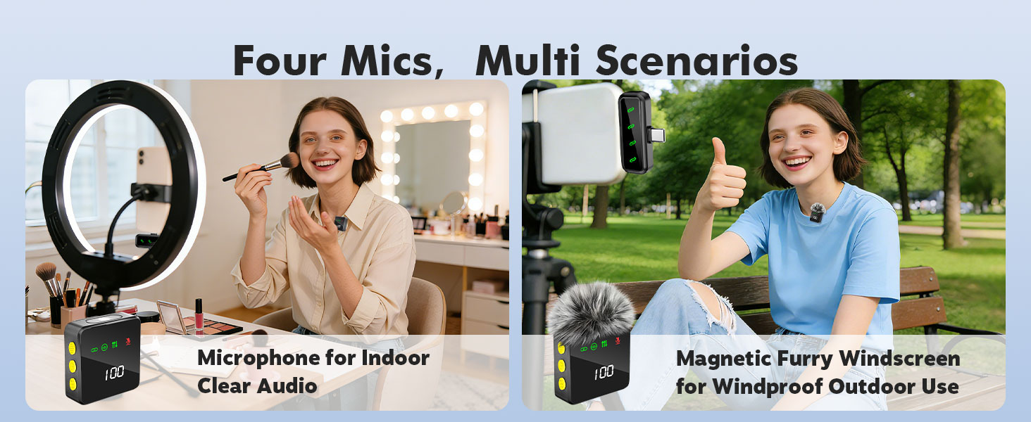 wireless microphone for iphone
