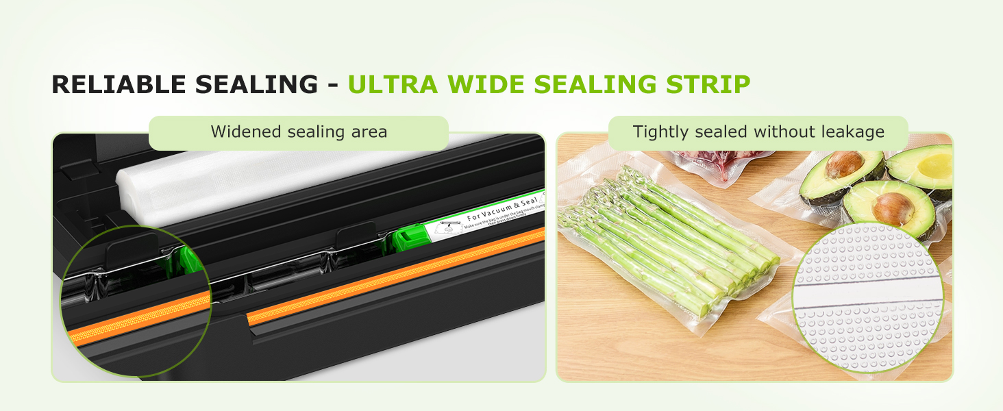 Bonsenkitchen Vacuum Sealer for Food