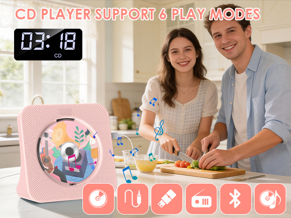 cd player bluetooth gueray