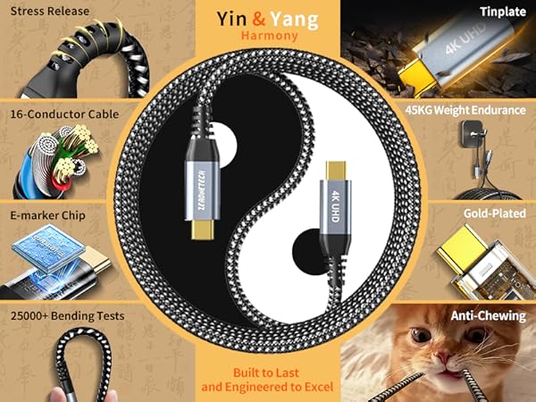 High-Quality USB-C Data Cable