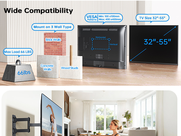 TV Monitor Wall Mount