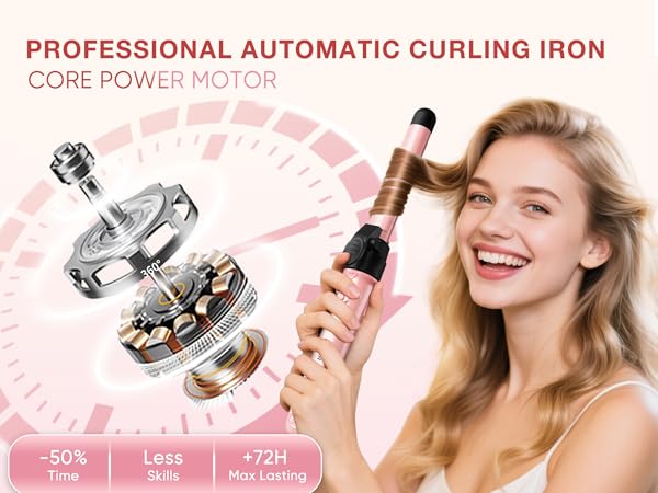 rotating curling iron