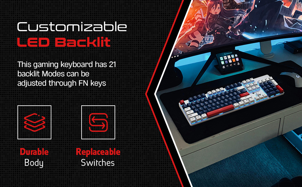 mechanical wireless keyboard