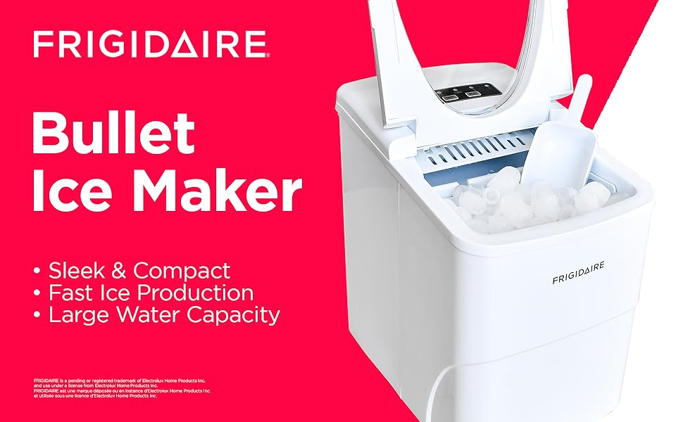 Frigidaire bullet ice maker