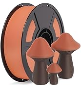 iSANMATE Matte PLA Filament 1.75mm Orange Red PLA 30-300mm/s 3D Printer Filament 1kg (2.2lbs) for...