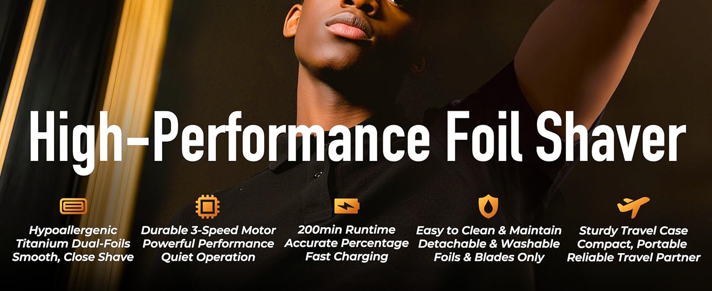 Stubble Foil Shaver