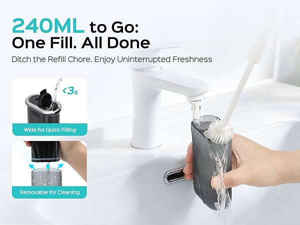 COSLUS T50 Portable Water Flosser for Travel