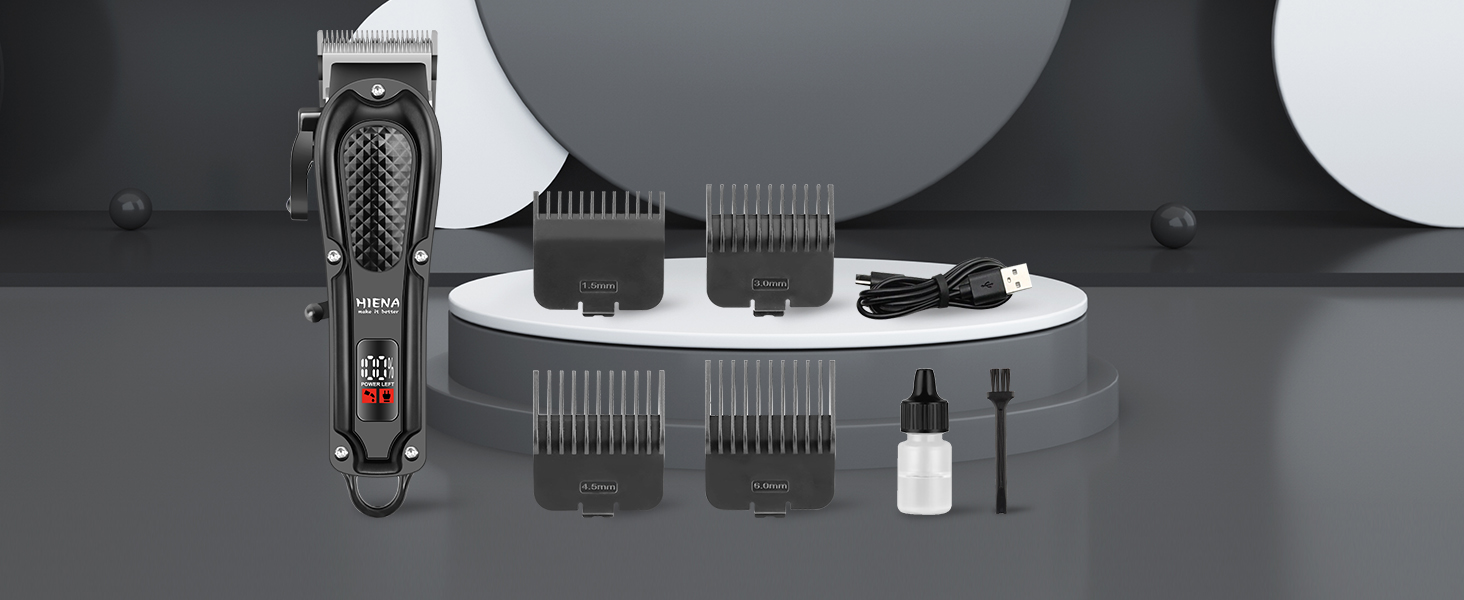 HIENA PRO BLACK Hair Clipper