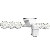 SANSI 45W 6000LM Motion Sensor Outdoor Lights, 5000K 600W Equiv LED Outdoor Lights for House, 4 M...