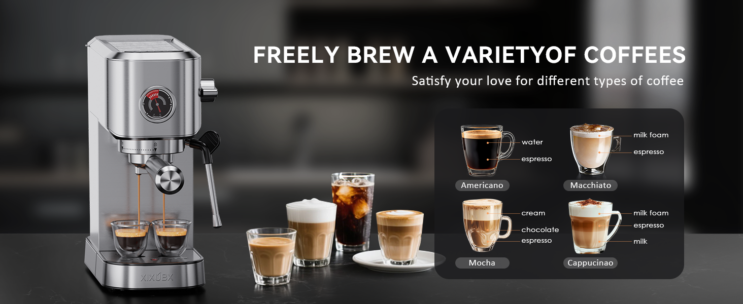 20Bar Espresso Machine