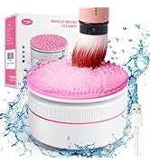 Norate Makeup Brush Cleaner, IPX7 Waterproof Electric Makeup Brush Cleaner Machine, Deep Cleaning...