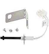 IGN00145 Furnace Igniter, 768A 815 Hot Surface Ignitor with Installation Bracket and Screws kit, ...