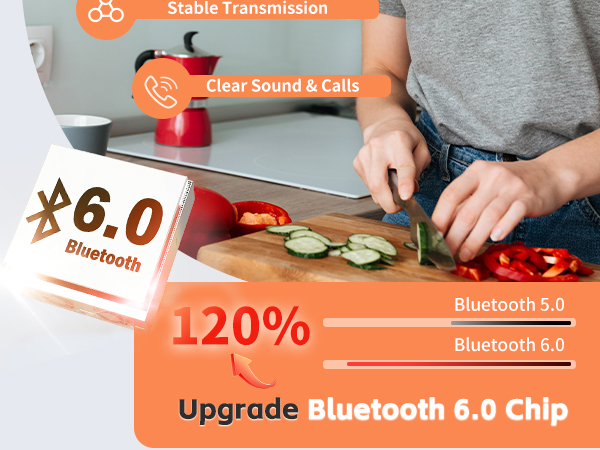 Bluetooth 6.0 headband