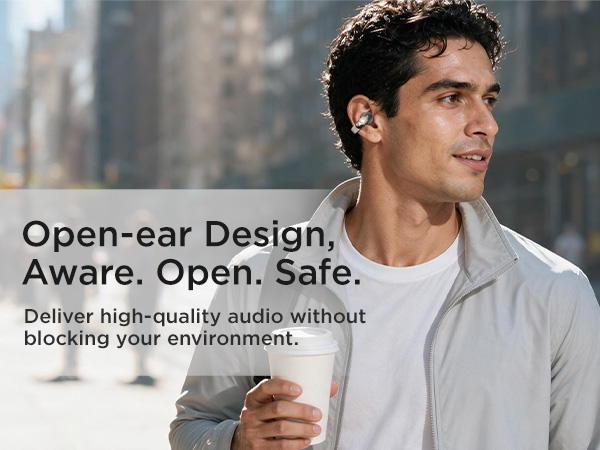 open ear clip-on earbuds