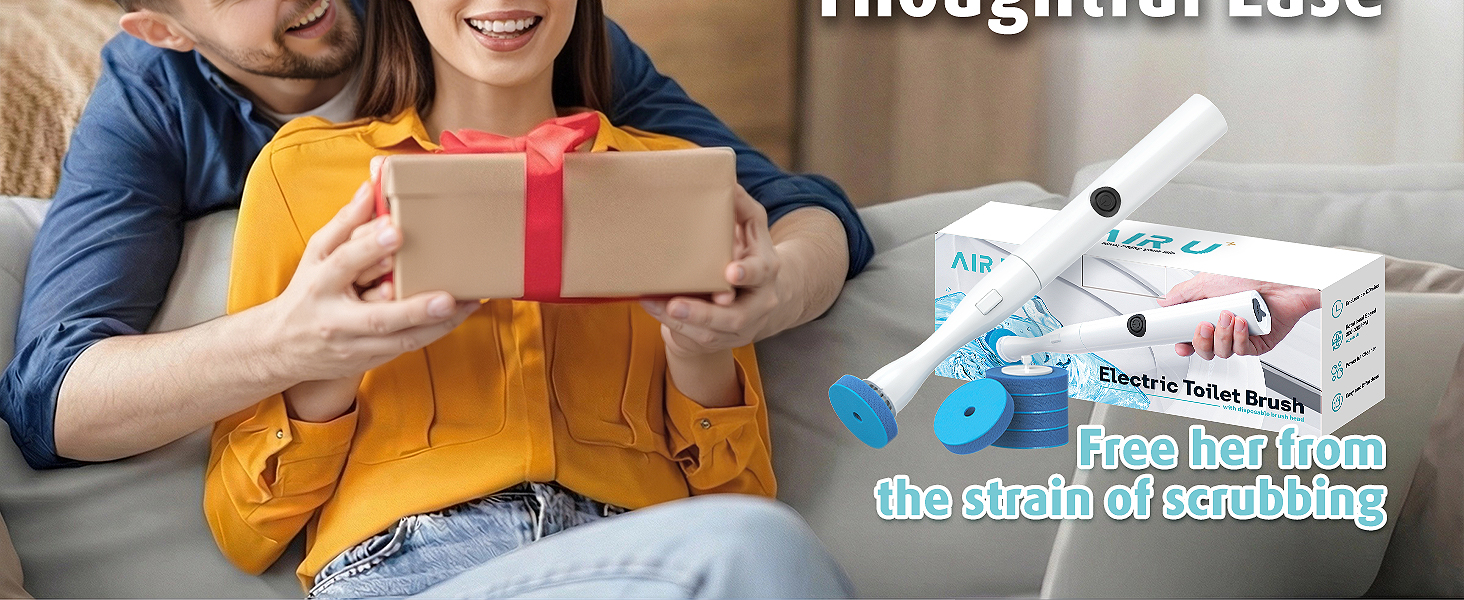 Hands-Free Electric Toilet Brush