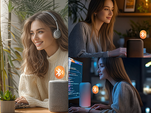 USB Bluetooth 5.4 Adapter for Desktop PC: Long Range Wireless Dongle with 5dBi Antenna Plug & Play