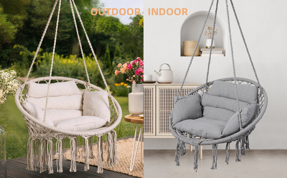swing chairs for outside