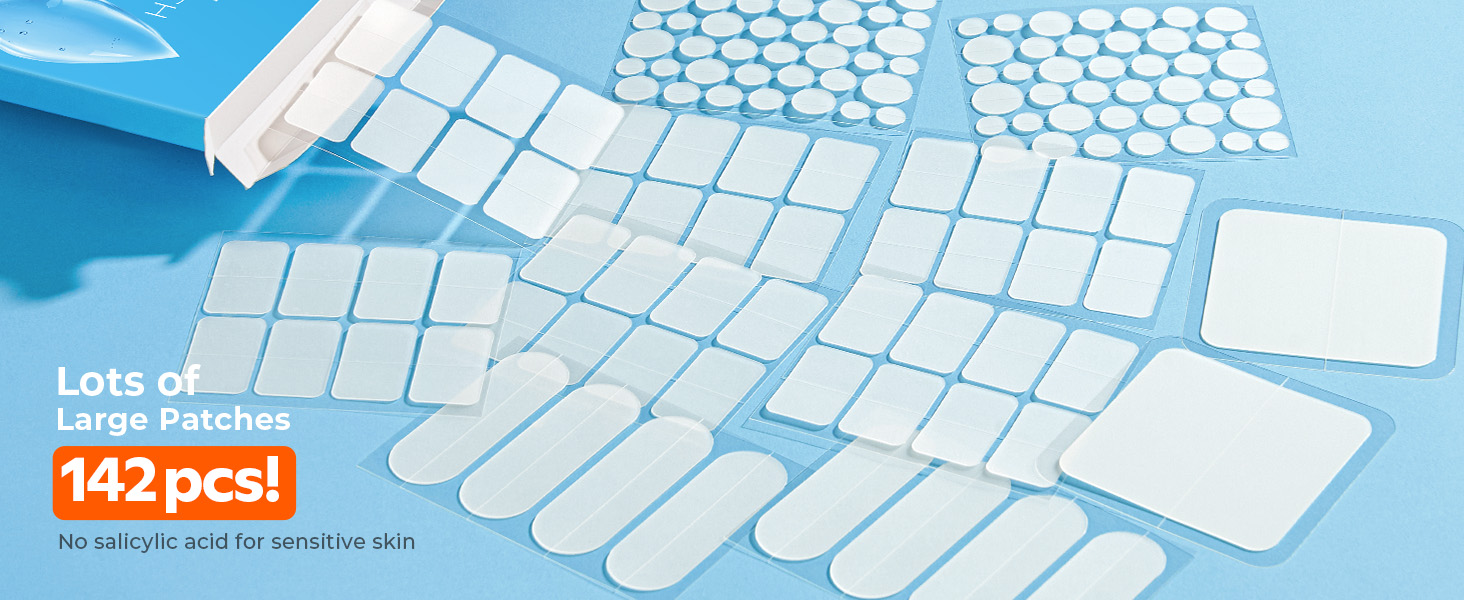 large pimple patches for face