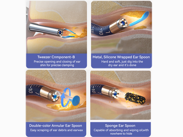 Visual Ear Picker Wireless Earwax Remover