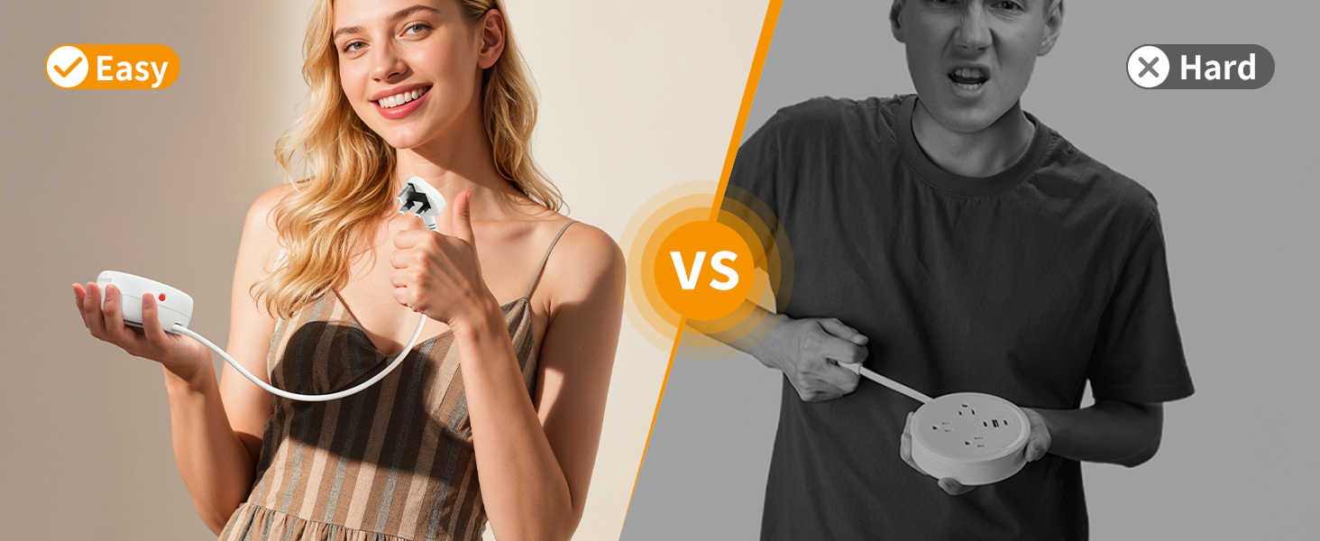 power strip short cord