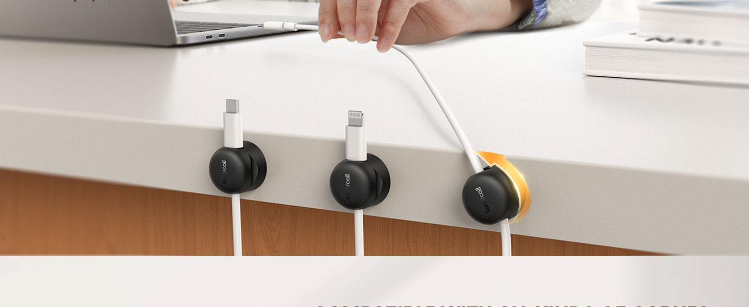 cable management cable clips phone cord holder clips cord organizer for desk