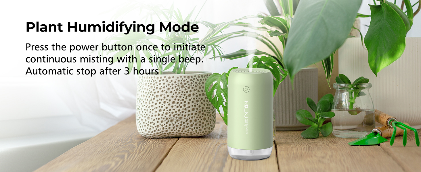 plant humidifying mode