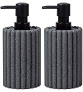 Haocoott Soap Dispensers 350mL 11.84 OZ, 2 PCS Luxurious Hand Dish Lotion Shampoo Soap Dispenser ...