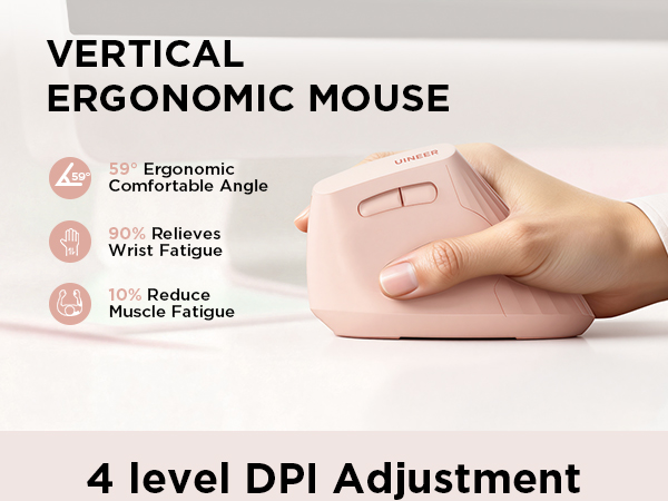Ergonomic Wireless Mouse