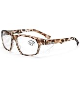 ProtectX Stylish Reading Glasses for Women & Men Anti-Fog & Anti-Scratch, UV Protection Goggles, ...