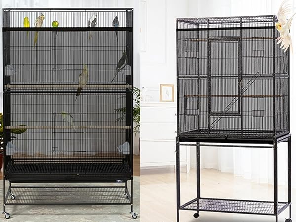 Large Bird Cage Seed Cather